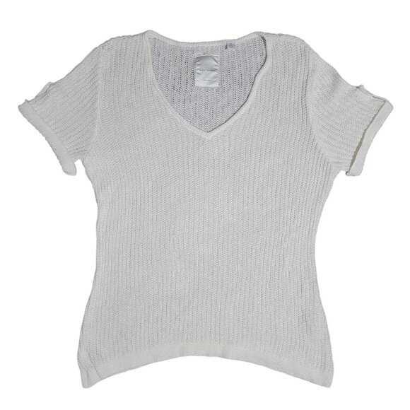 Daniel Buchler Crochet Knitted boho Swim Cover Up Beach Bohemian Sexy Sheer - Picture 2 of 10